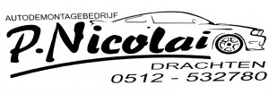 v.o.f. autodemontagebedrijf P. Nicolai logo