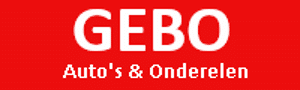 Gebo auto's & onderdelen logo